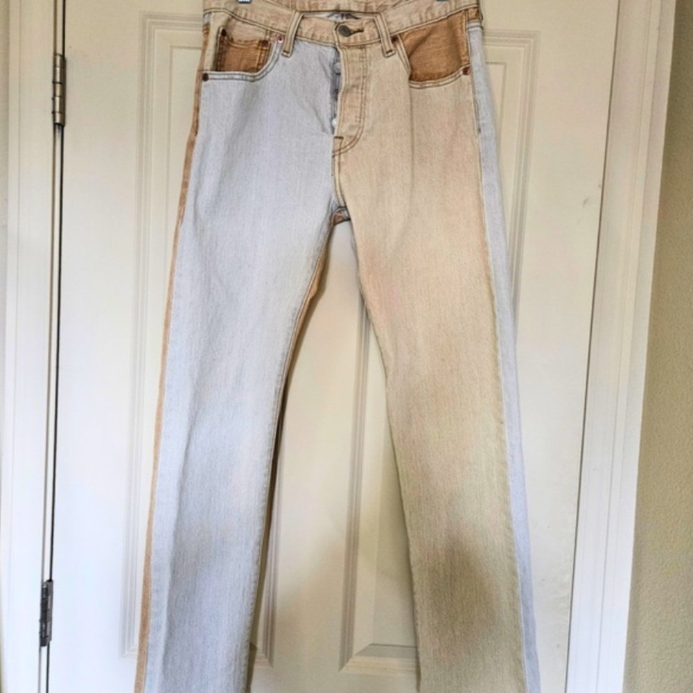 Levi's 501 Jeans Original Fit Color Block